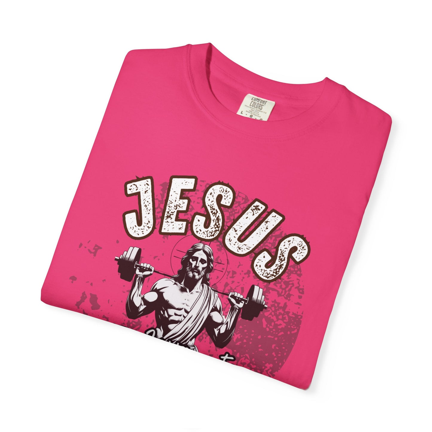 Jesus Deadlifter T-Shirt, Funny Gym Shirt, Gift for Lifters, Casual Everyday Tee, Unisex Workout Apparel