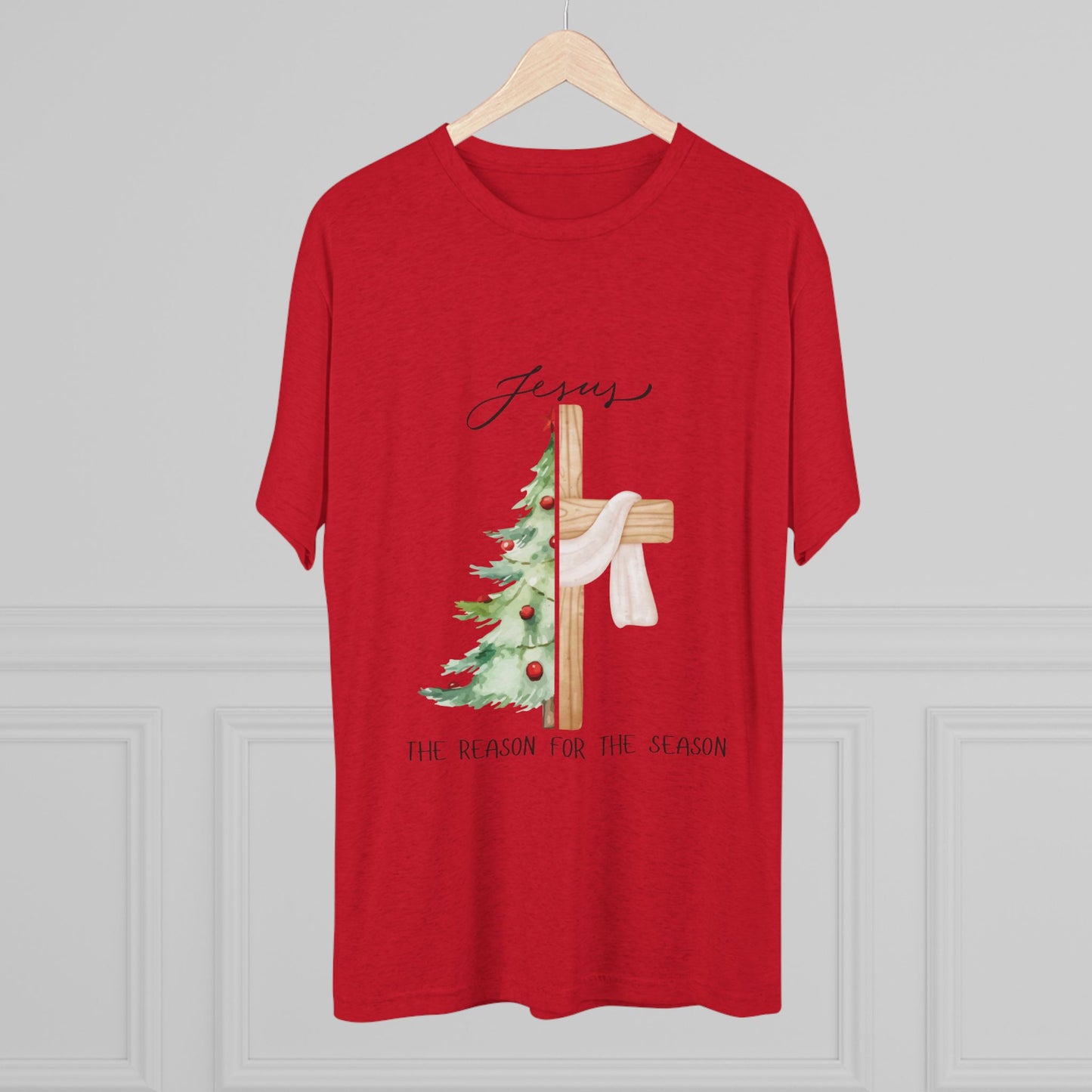 "The Reason for the Season" Christian Holiday Shirt