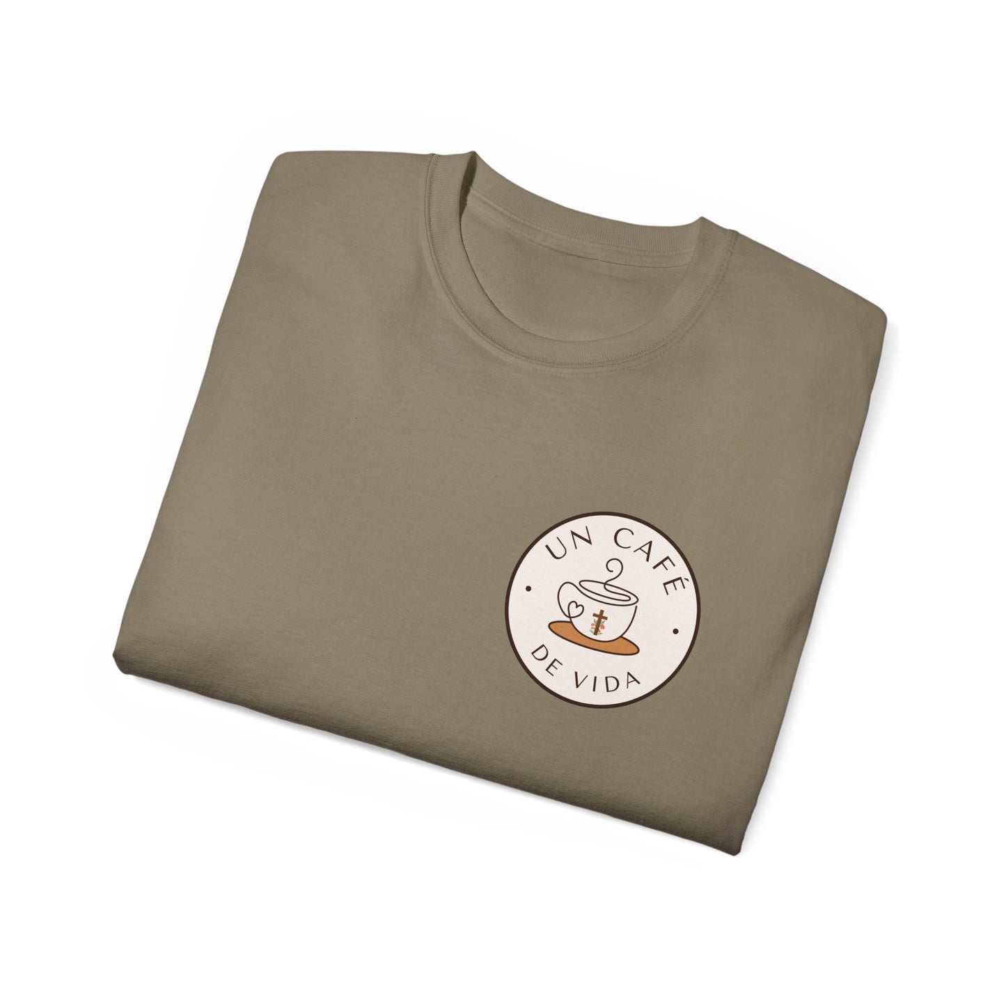 'Un Café De Vida' Coffee Lover's T-Shirt