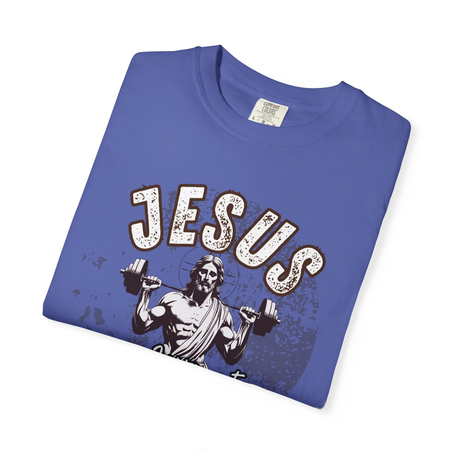 Jesus Deadlifter T-Shirt, Funny Gym Shirt, Gift for Lifters, Casual Everyday Tee, Unisex Workout Apparel