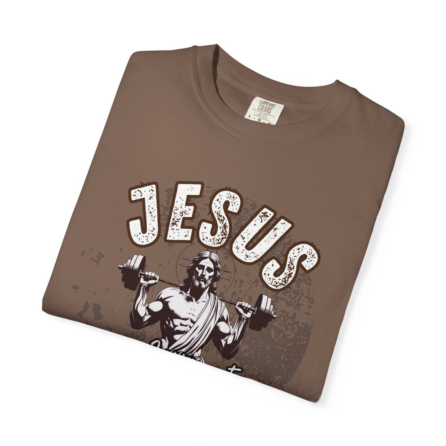 Jesus Deadlifter T-Shirt, Funny Gym Shirt, Gift for Lifters, Casual Everyday Tee, Unisex Workout Apparel