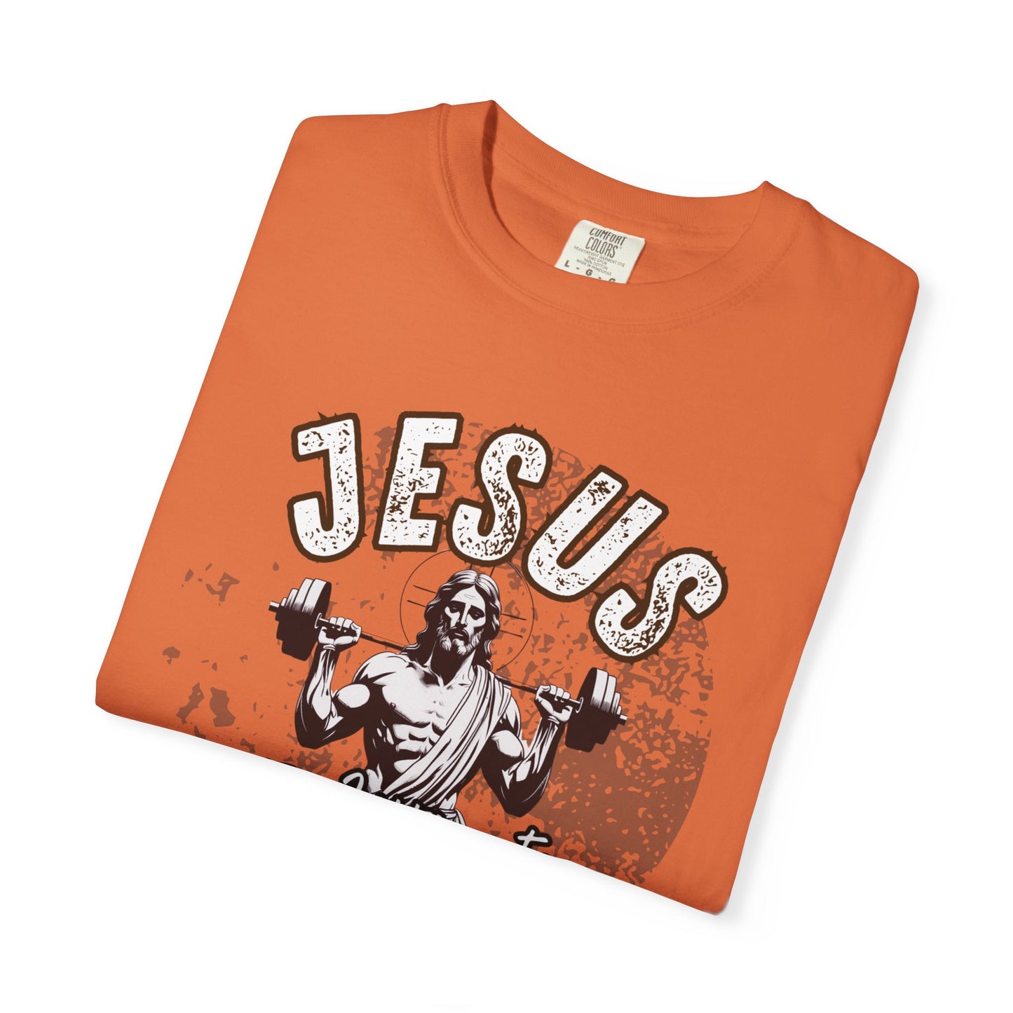 Jesus Deadlifter T-Shirt, Funny Gym Shirt, Gift for Lifters, Casual Everyday Tee, Unisex Workout Apparel
