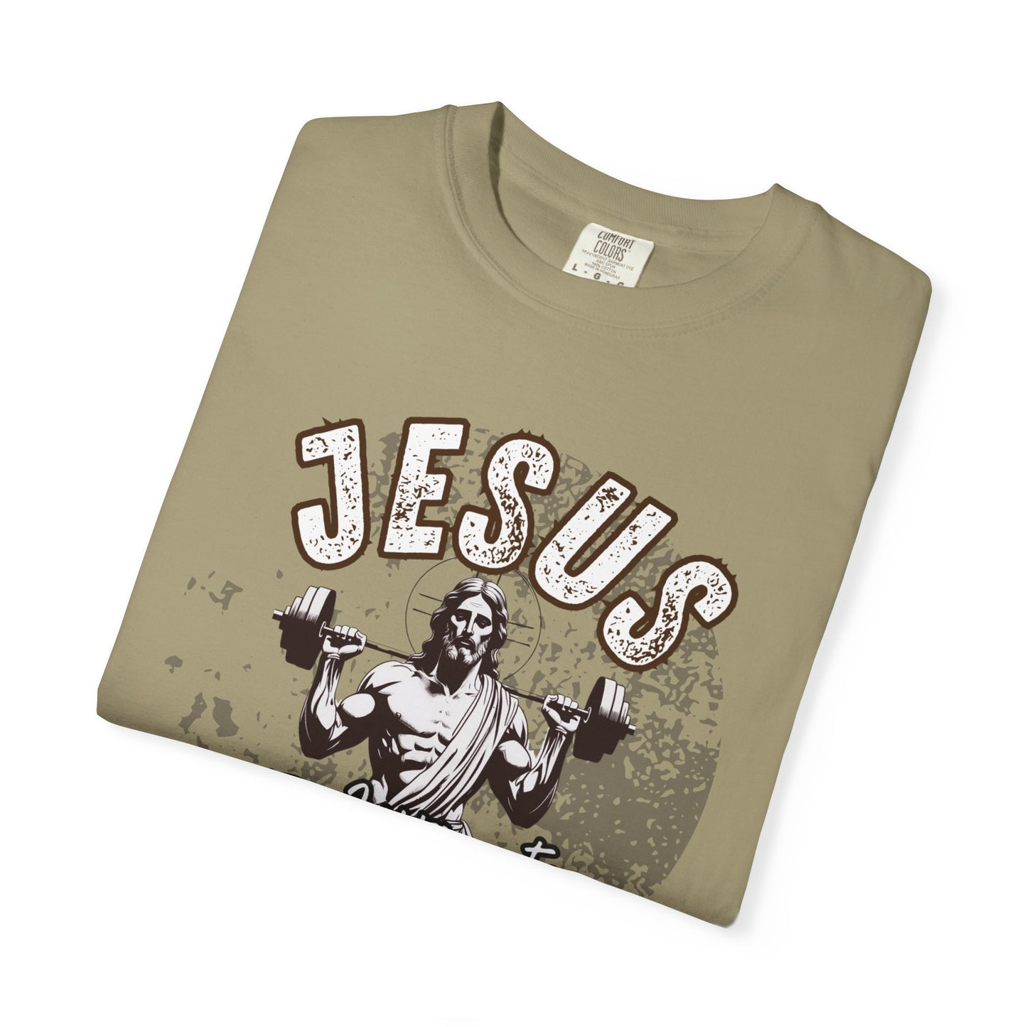 Jesus Deadlifter T-Shirt, Funny Gym Shirt, Gift for Lifters, Casual Everyday Tee, Unisex Workout Apparel