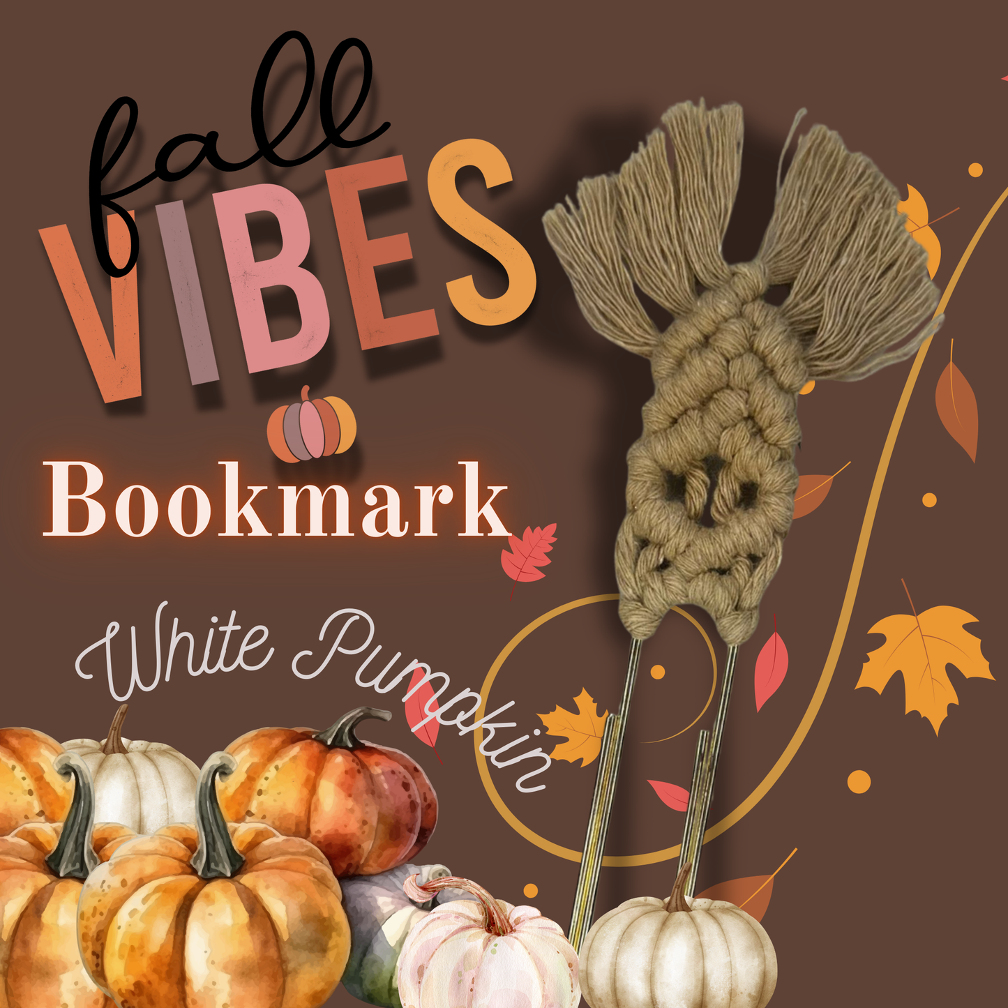Bookmarks Giant Paperclips Macrame