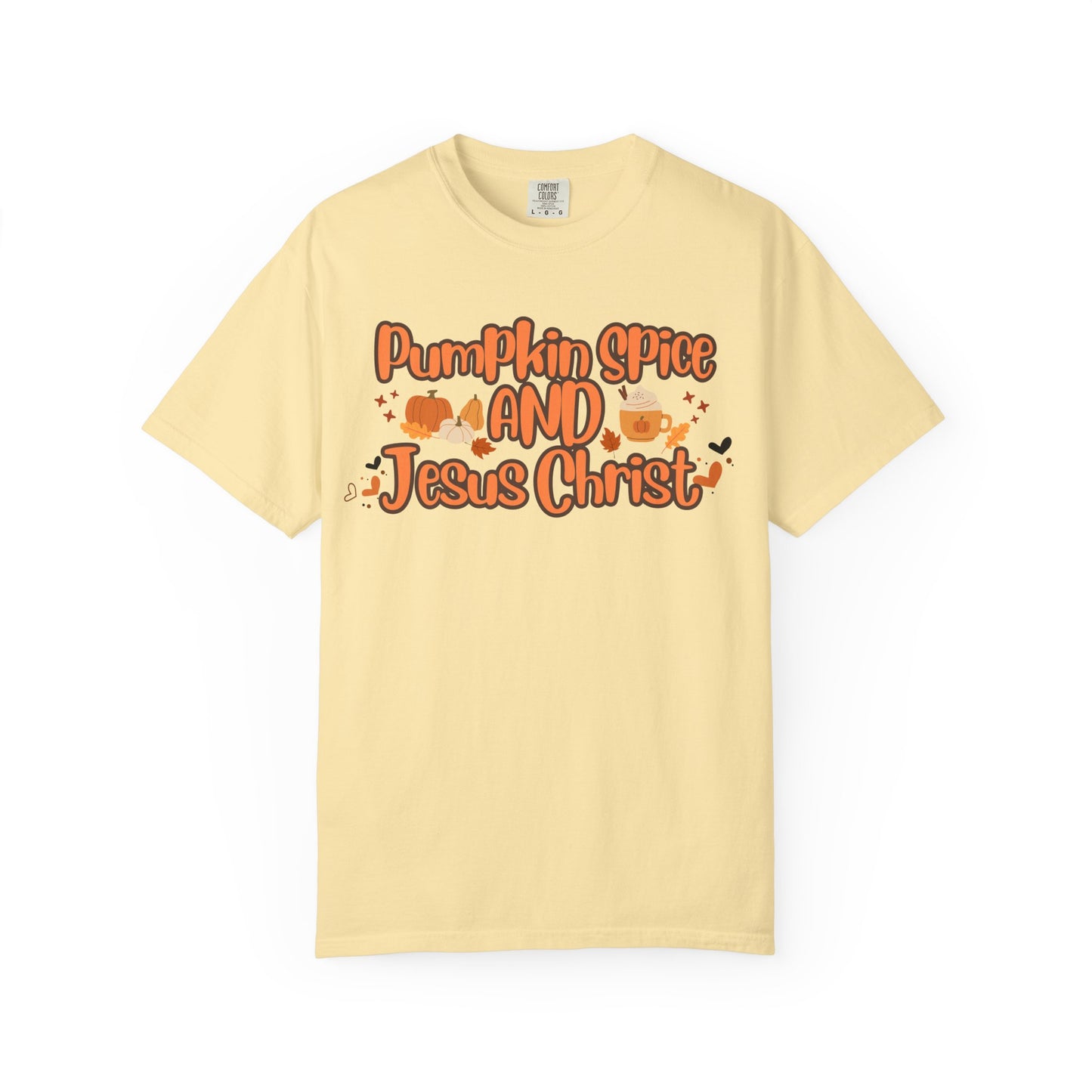 Pumpkin Spice & Jesus Christ Tee