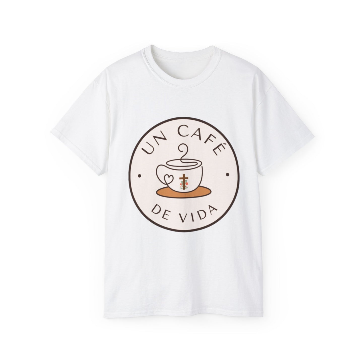 'Un Café De Vida' Coffee Lover's T-Shirt