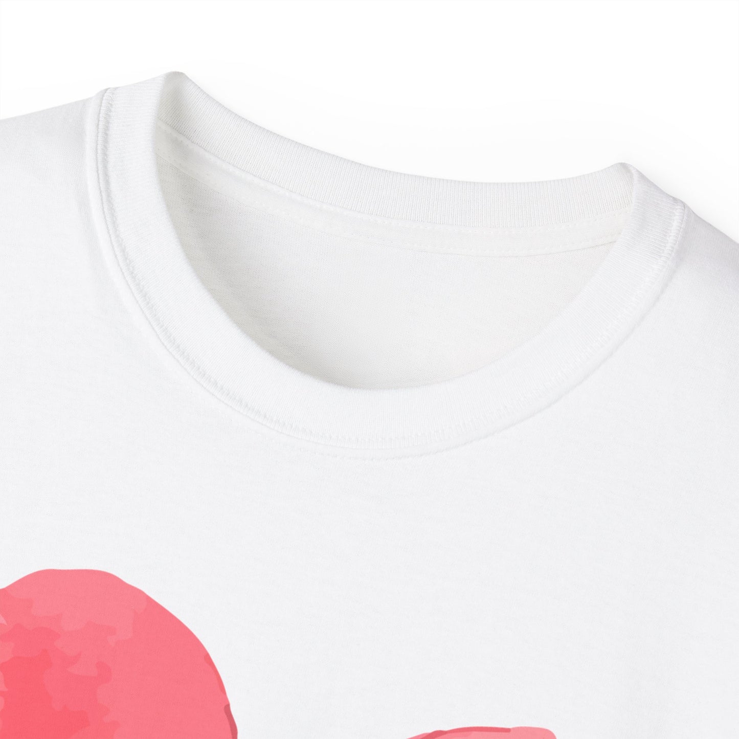 El Amor Nunca Falla Heart T‑Shirt — Spanish Love Verse Tee