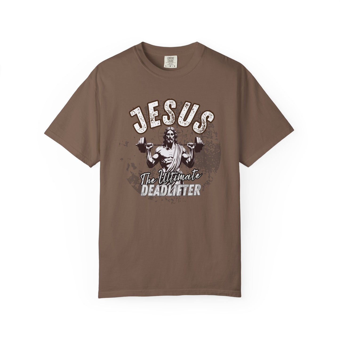 Jesus Deadlifter T-Shirt, Funny Gym Shirt, Gift for Lifters, Casual Everyday Tee, Unisex Workout Apparel