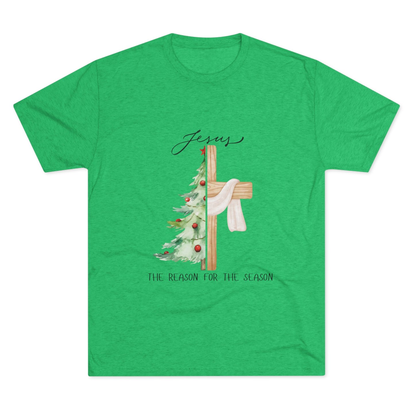 "The Reason for the Season" Christian Holiday Shirt