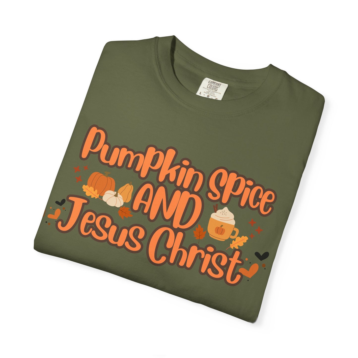 Pumpkin Spice & Jesus Christ Tee