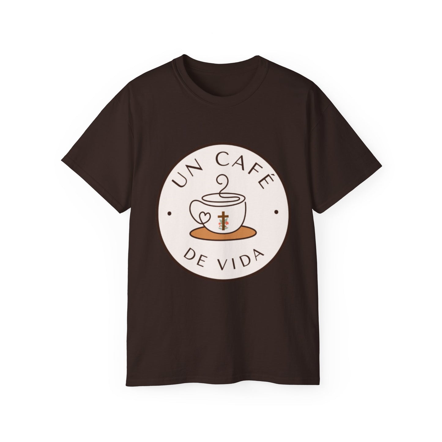 'Un Café De Vida' Coffee Lover's T-Shirt