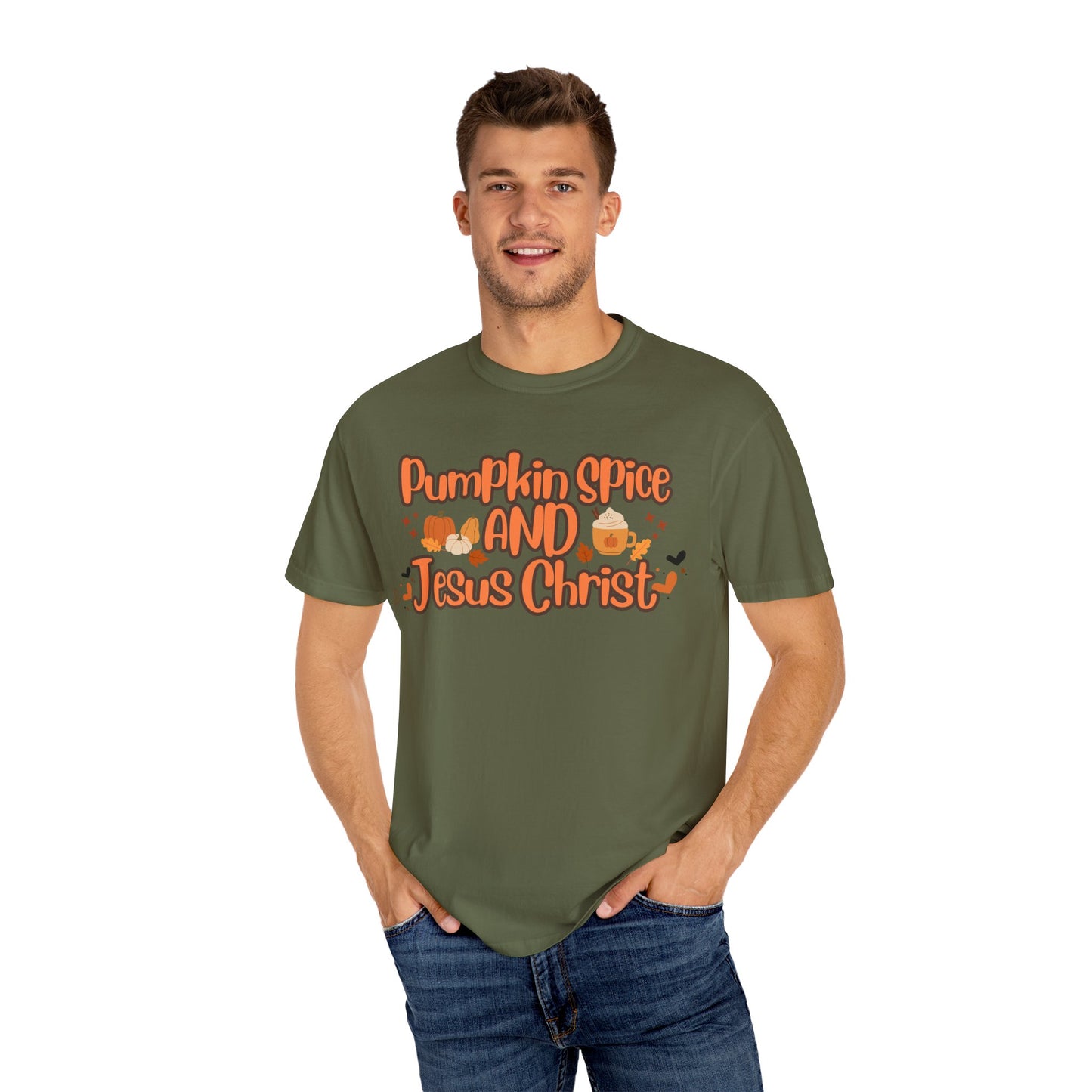 Pumpkin Spice & Jesus Christ Tee