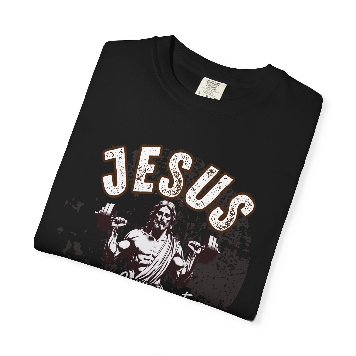 Jesus Deadlifter T-Shirt, Funny Gym Shirt, Gift for Lifters, Casual Everyday Tee, Unisex Workout Apparel