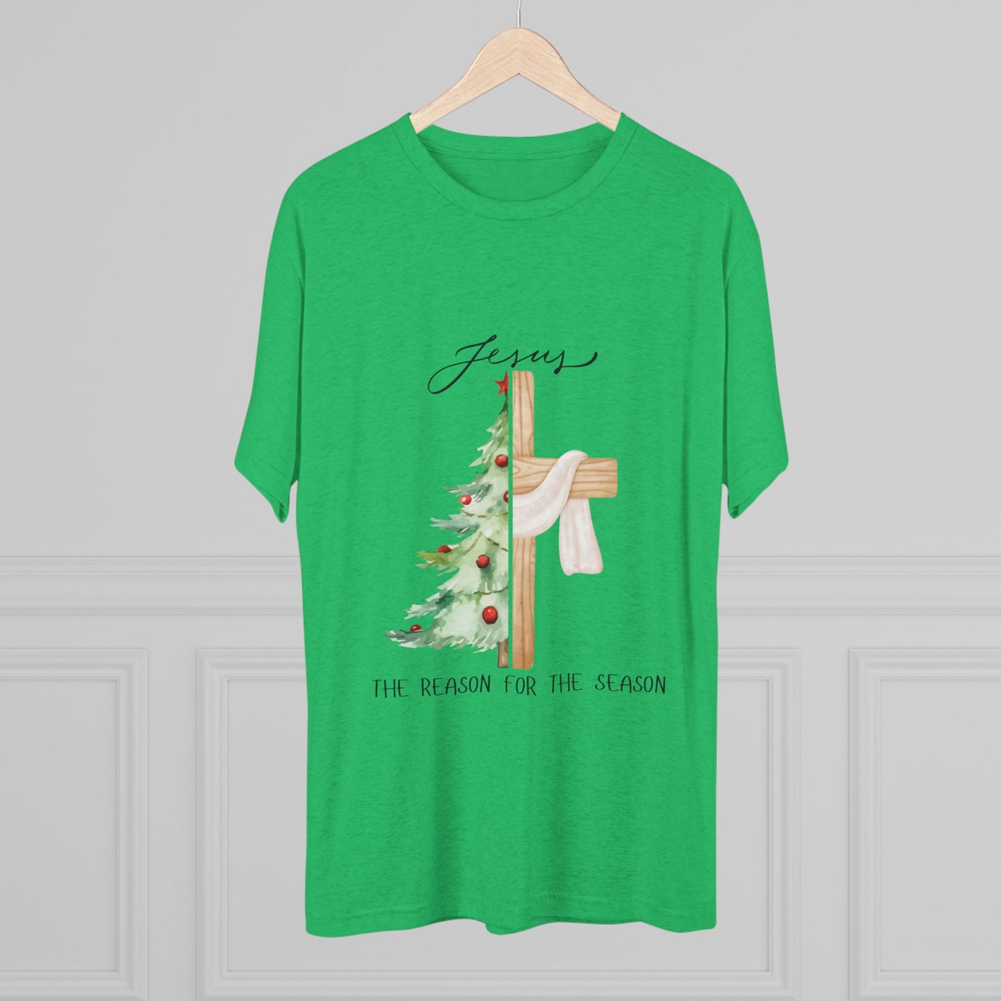 "The Reason for the Season" Christian Holiday Shirt