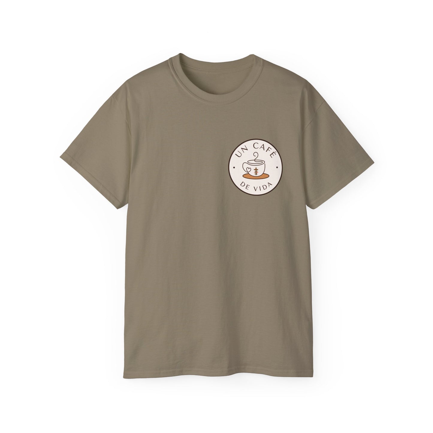 'Un Café De Vida' Coffee Lover's T-Shirt