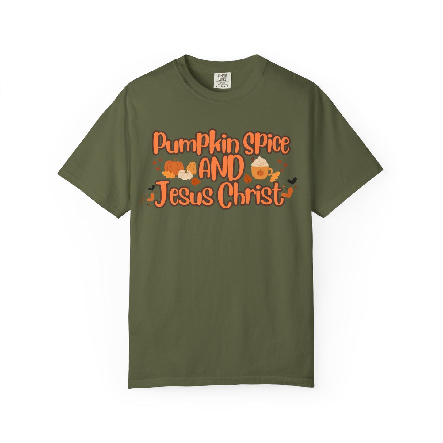 Pumpkin Spice & Jesus Christ Tee