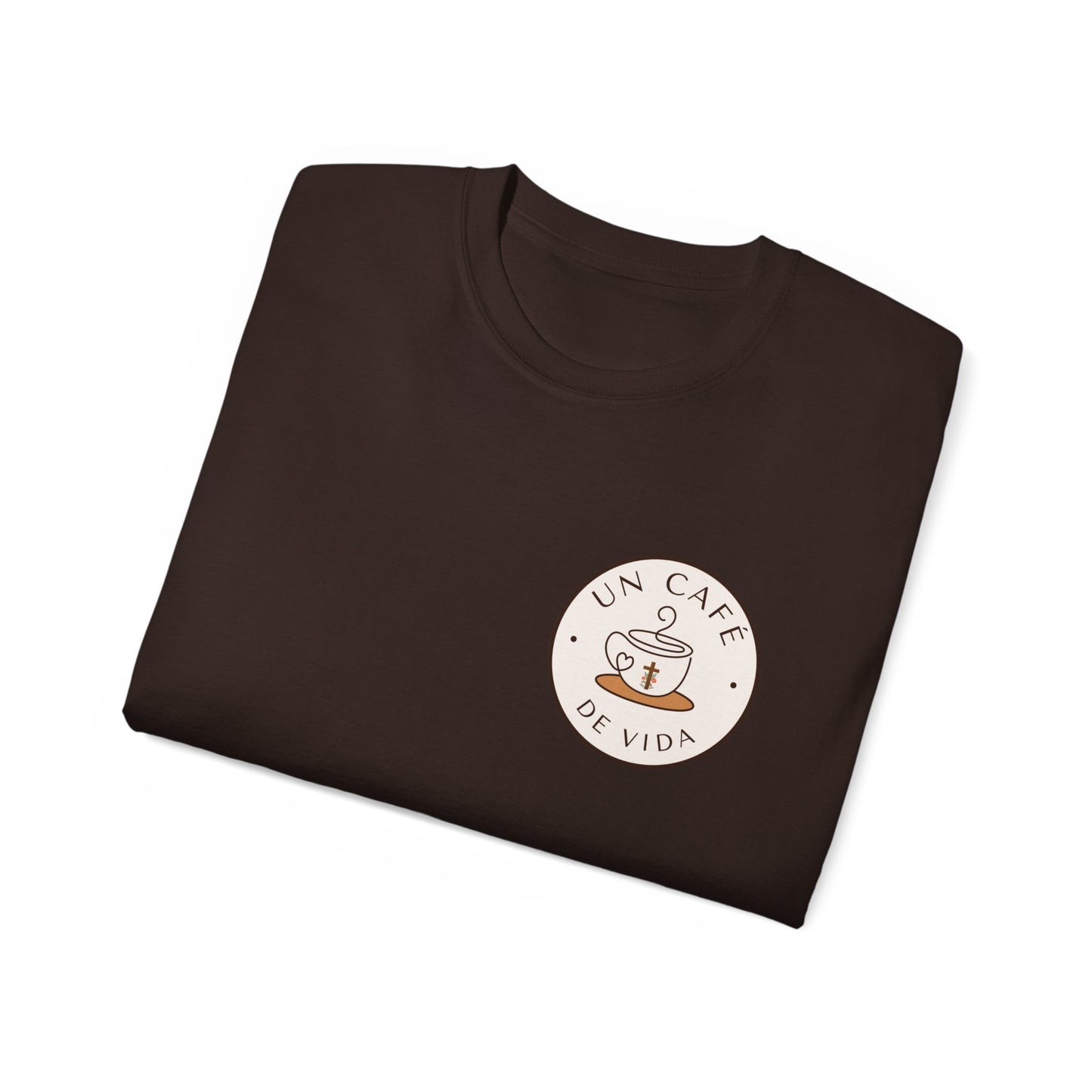 'Un Café De Vida' Coffee Lover's T-Shirt