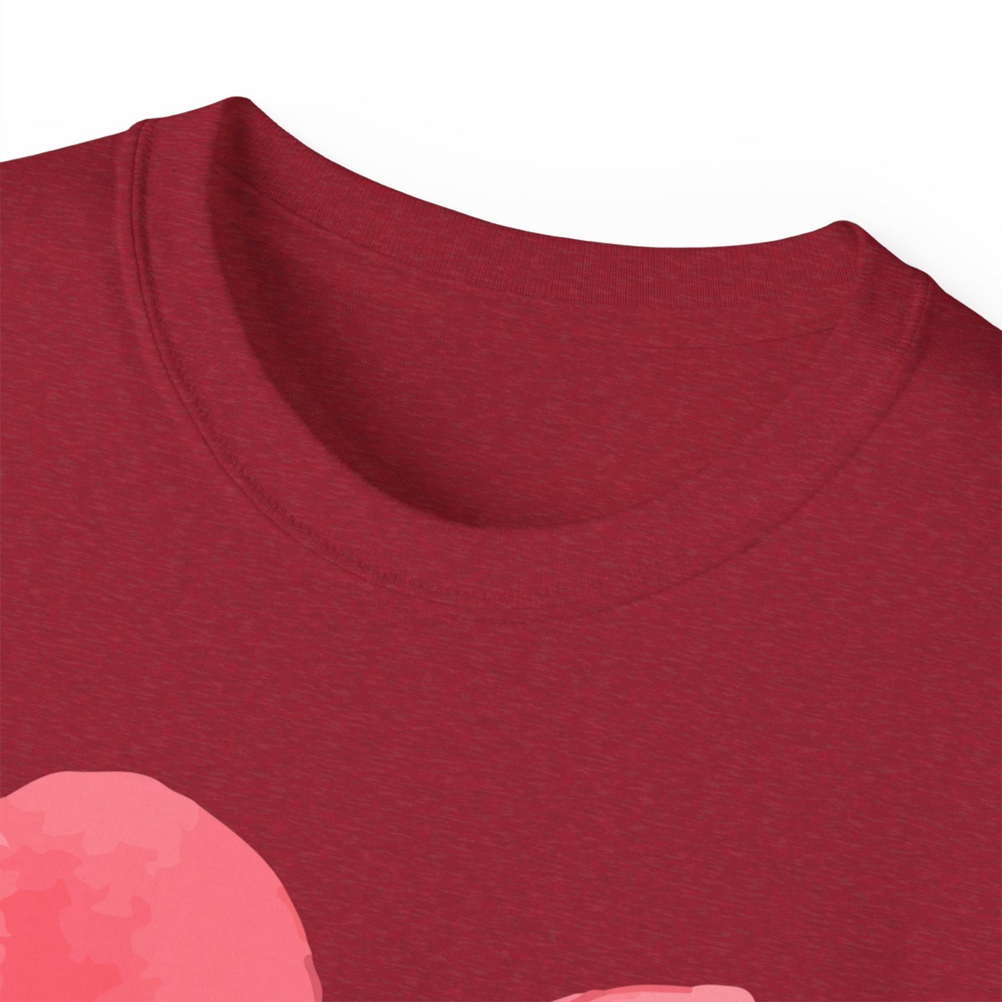 El Amor Nunca Falla Heart T‑Shirt — Spanish Love Verse Tee