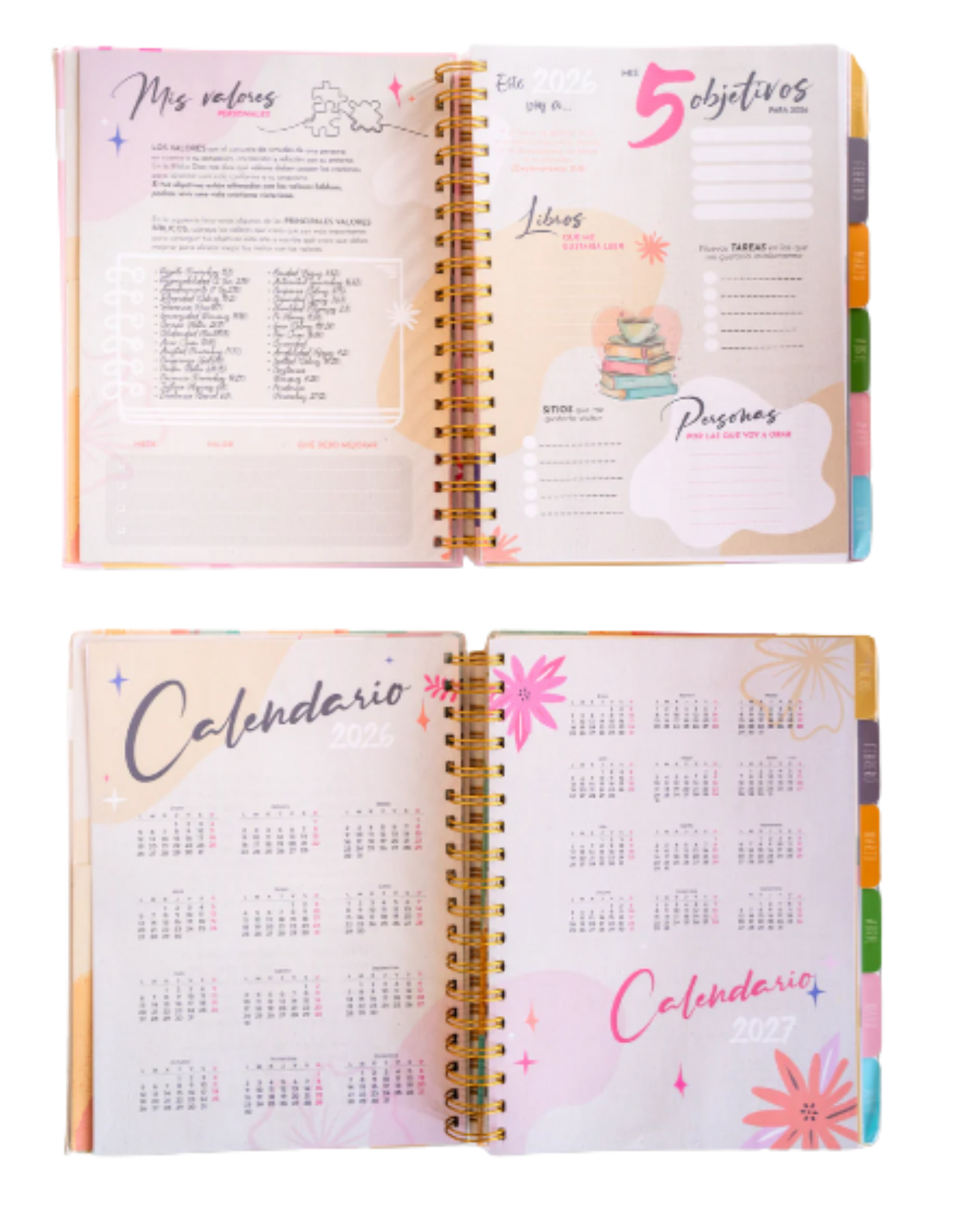Preorder Agendas Espiral 2026 25% DESCUENTO