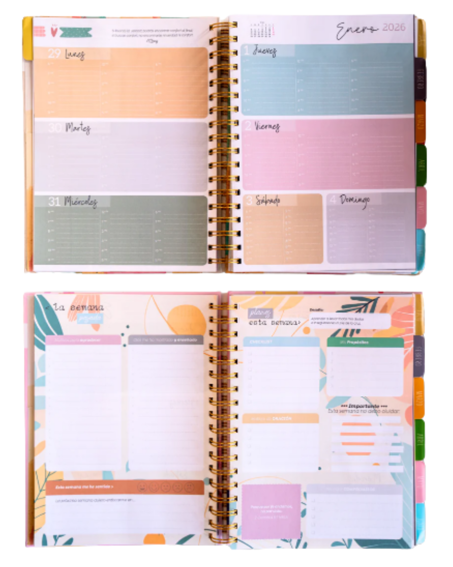 Preorder Agendas Espiral 2026 25% DESCUENTO