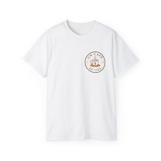 'Un Café De Vida' Coffee Lover's T-Shirt