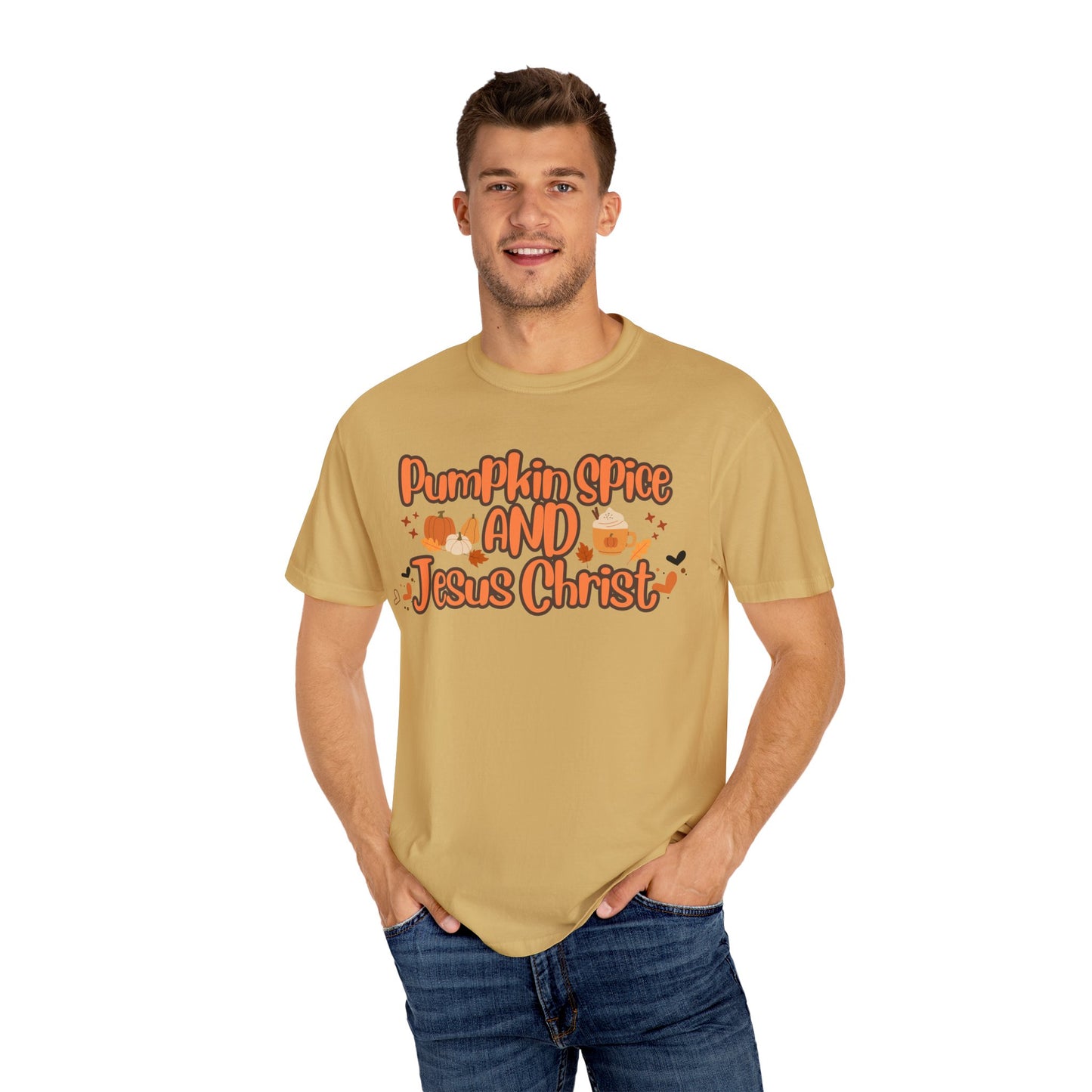 Pumpkin Spice & Jesus Christ Tee