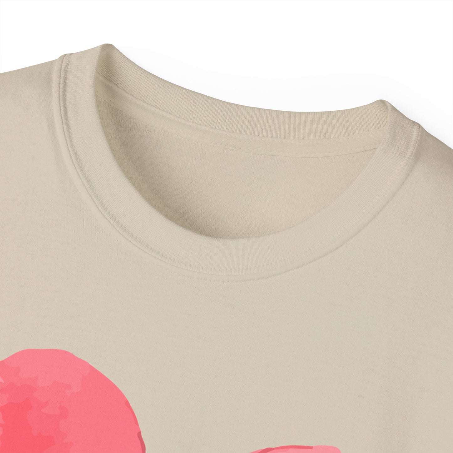 El Amor Nunca Falla Heart T‑Shirt — Spanish Love Verse Tee