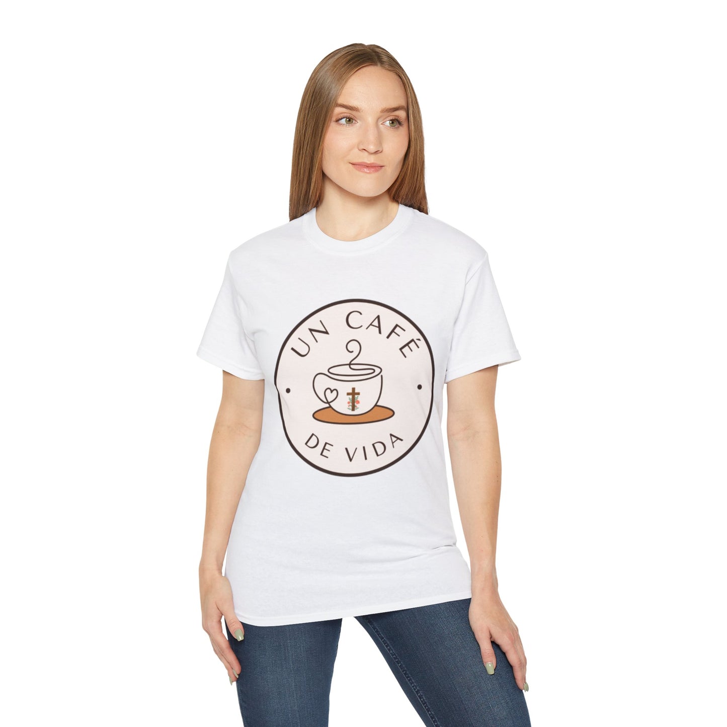 'Un Café De Vida' Coffee Lover's T-Shirt