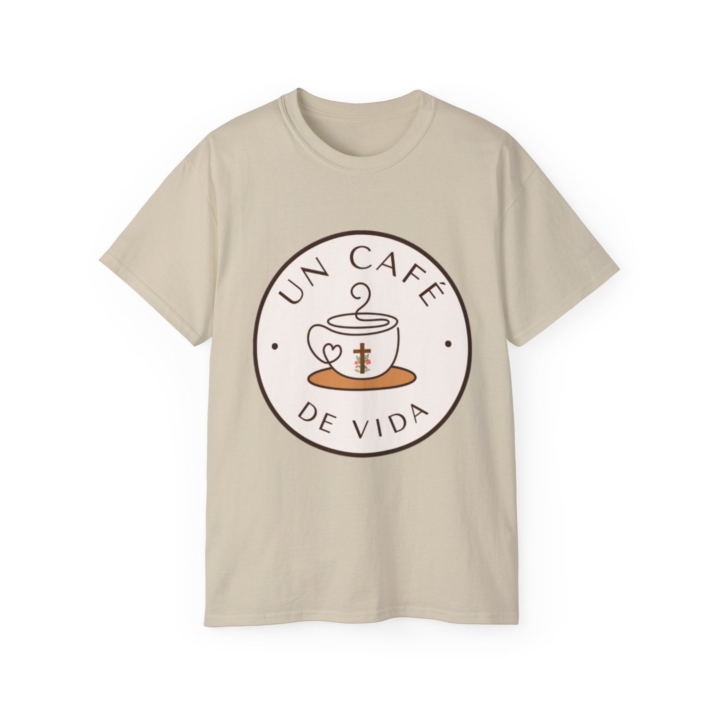 'Un Café De Vida' Coffee Lover's T-Shirt