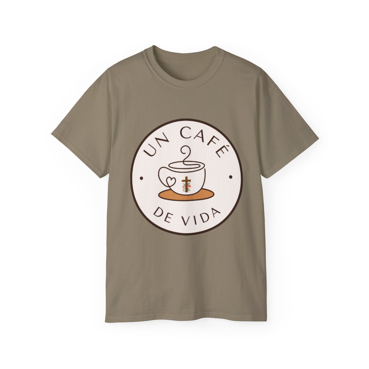 'Un Café De Vida' Coffee Lover's T-Shirt