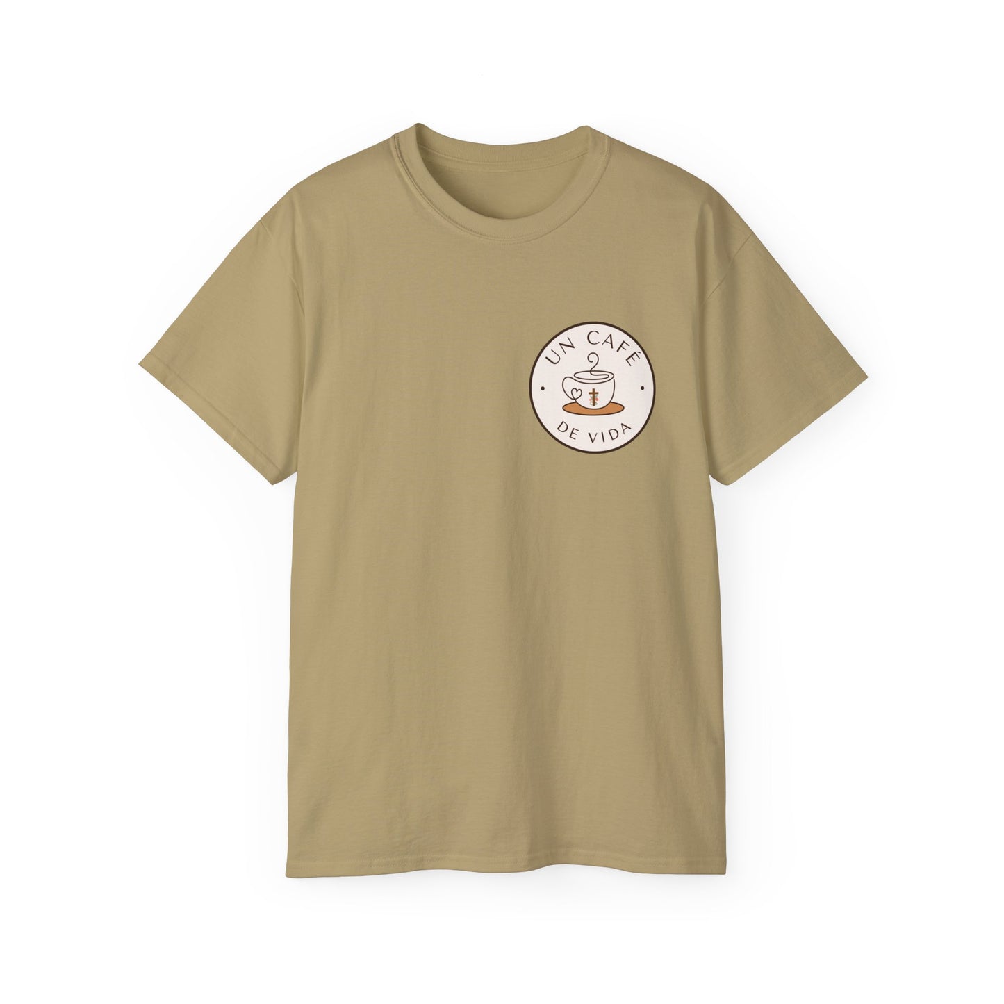 'Un Café De Vida' Coffee Lover's T-Shirt
