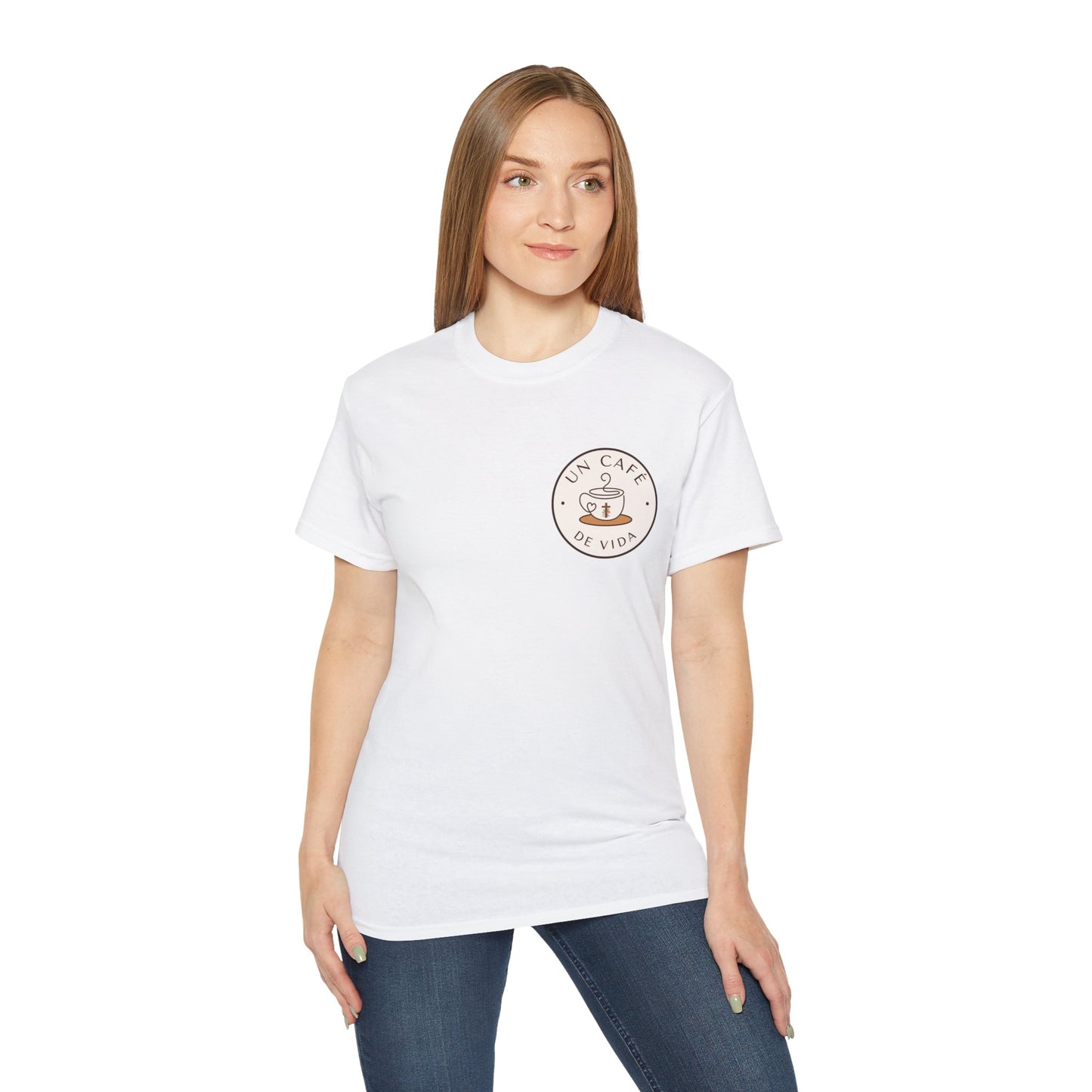 'Un Café De Vida' Coffee Lover's T-Shirt