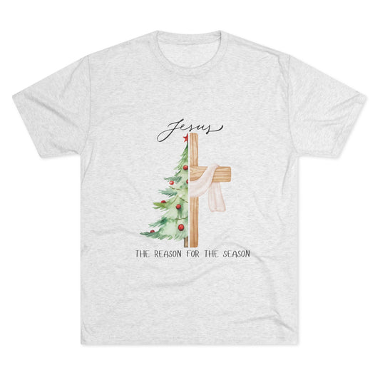 "The Reason for the Season" Christian Holiday Shirt