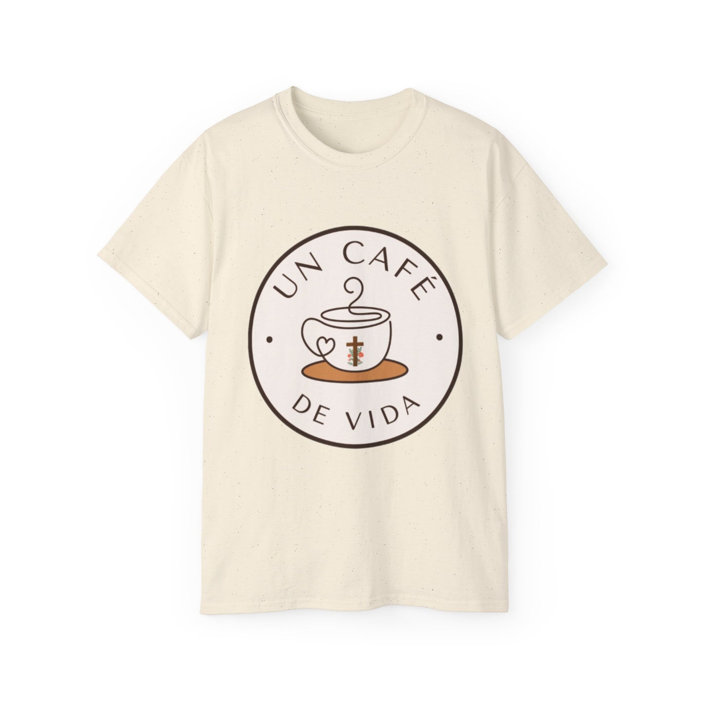 'Un Café De Vida' Coffee Lover's T-Shirt