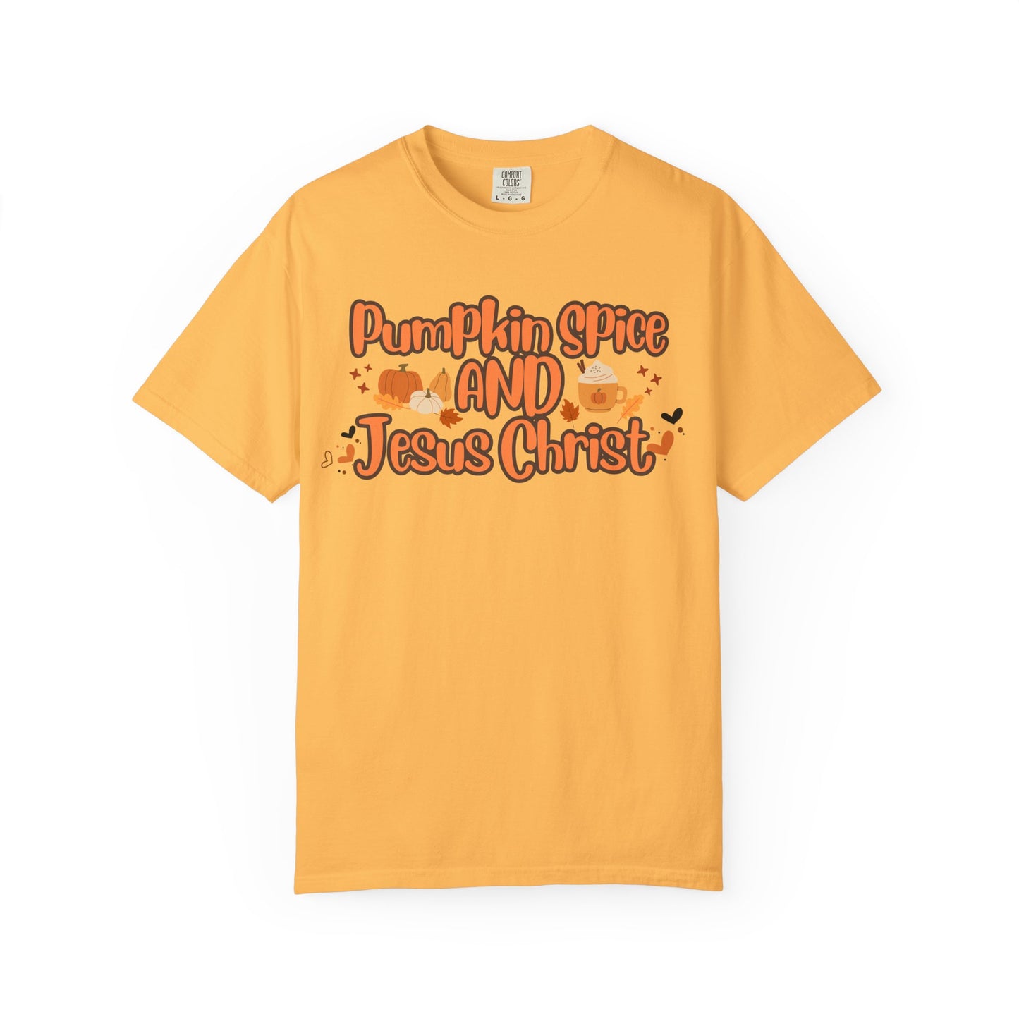 Pumpkin Spice & Jesus Christ Tee
