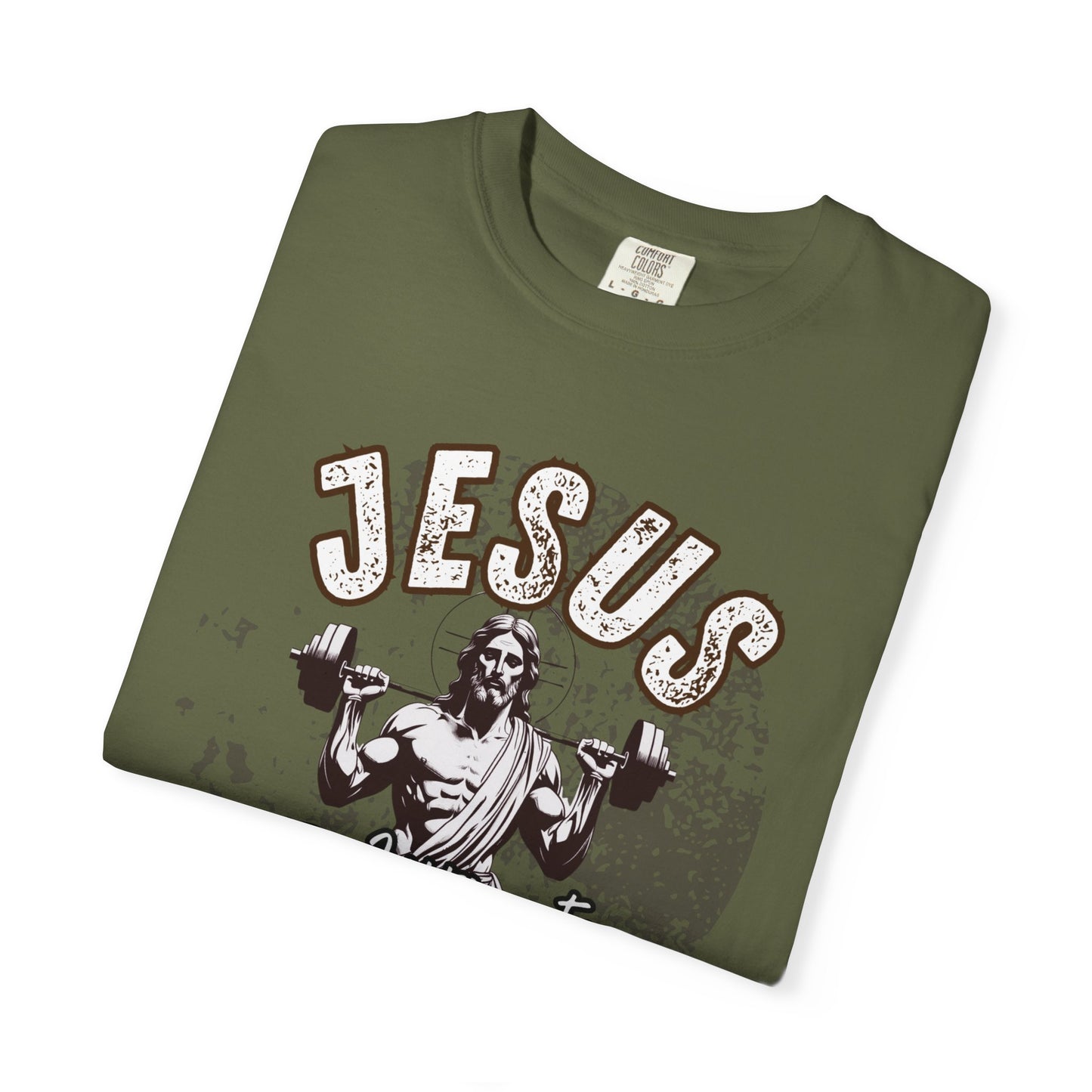 Jesus Deadlifter T-Shirt, Funny Gym Shirt, Gift for Lifters, Casual Everyday Tee, Unisex Workout Apparel