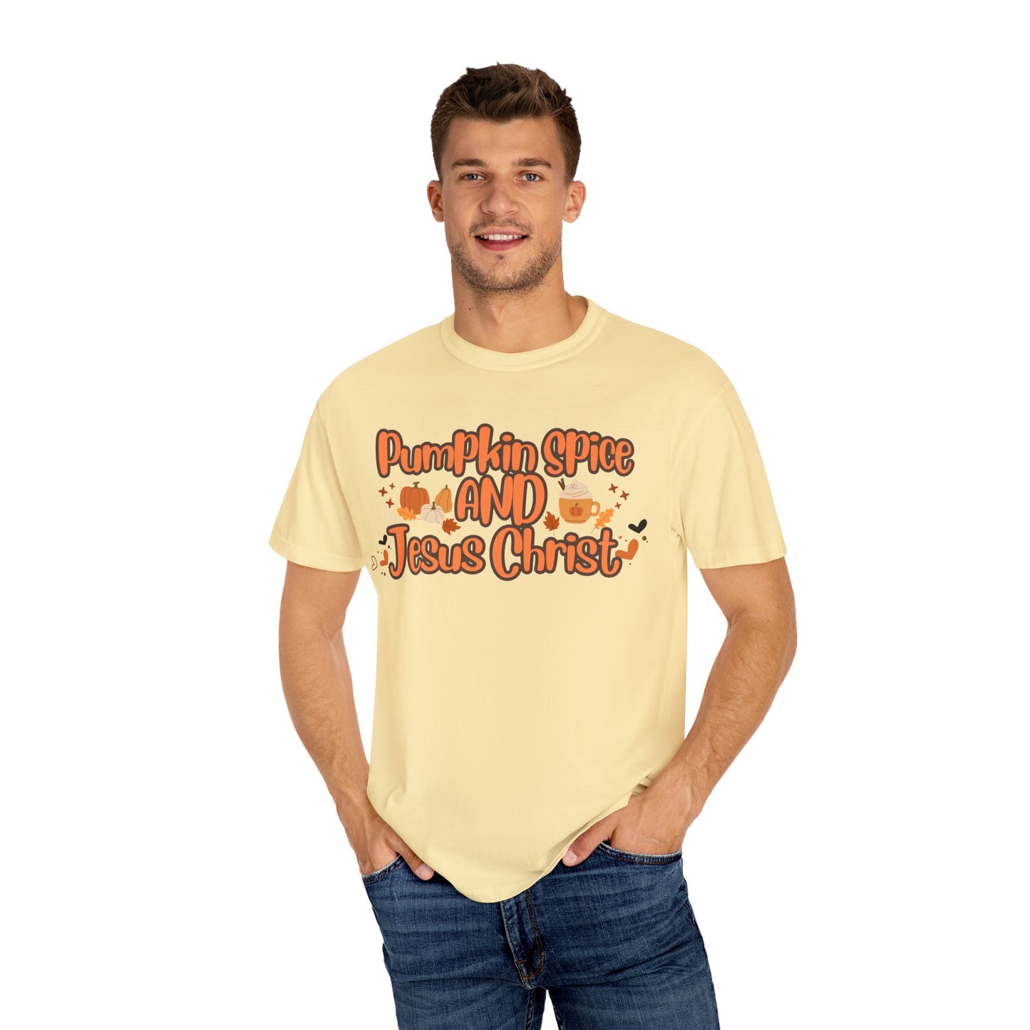 Pumpkin Spice & Jesus Christ Tee