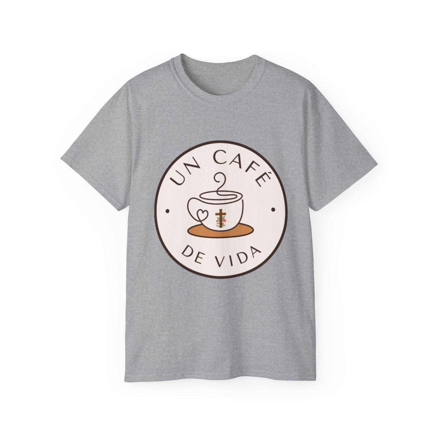 'Un Café De Vida' Coffee Lover's T-Shirt