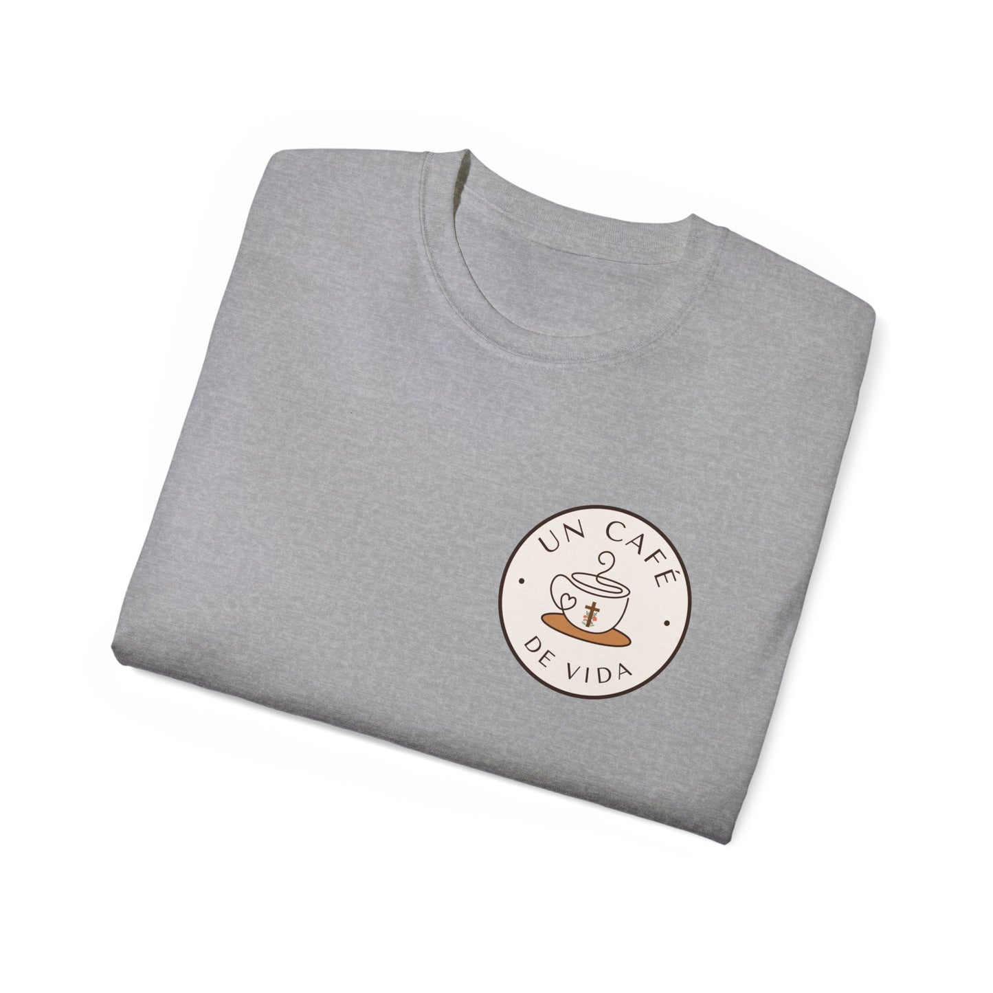 'Un Café De Vida' Coffee Lover's T-Shirt