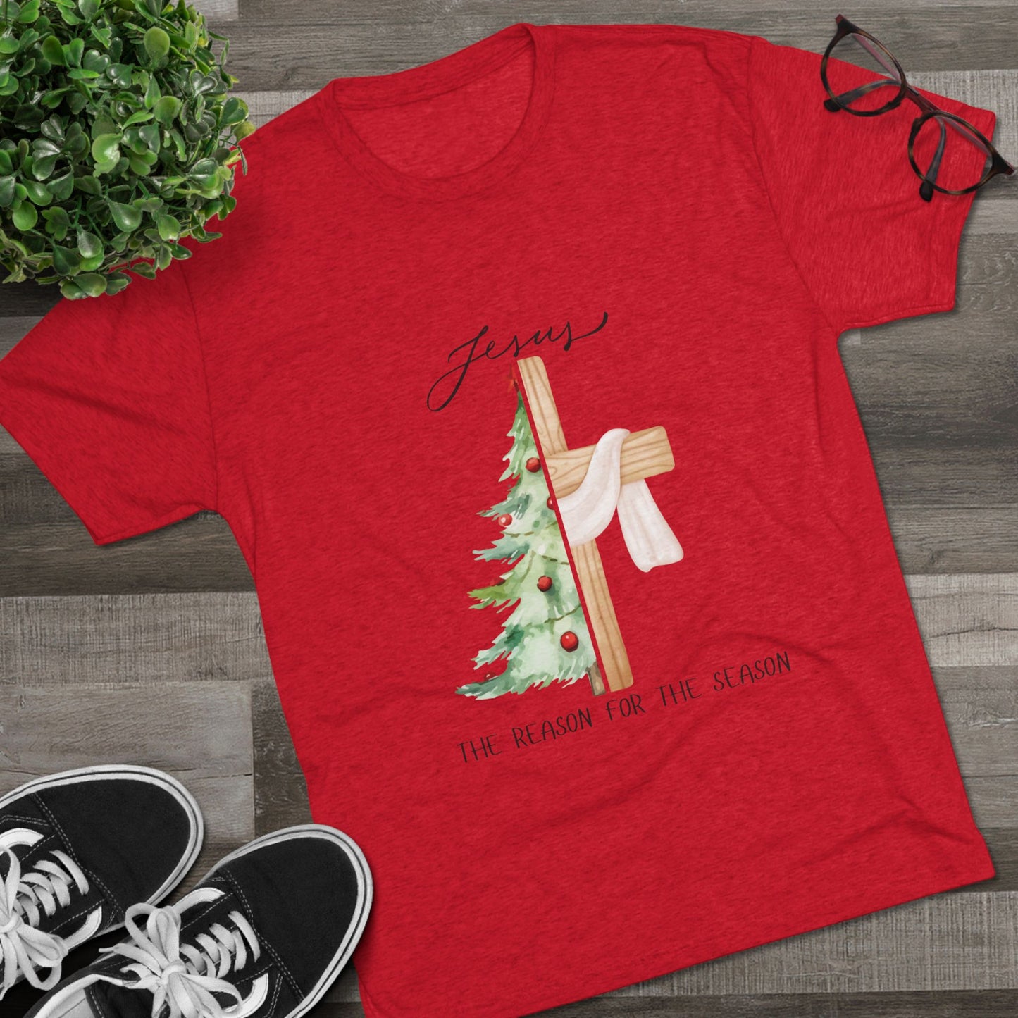"The Reason for the Season" Christian Holiday Shirt