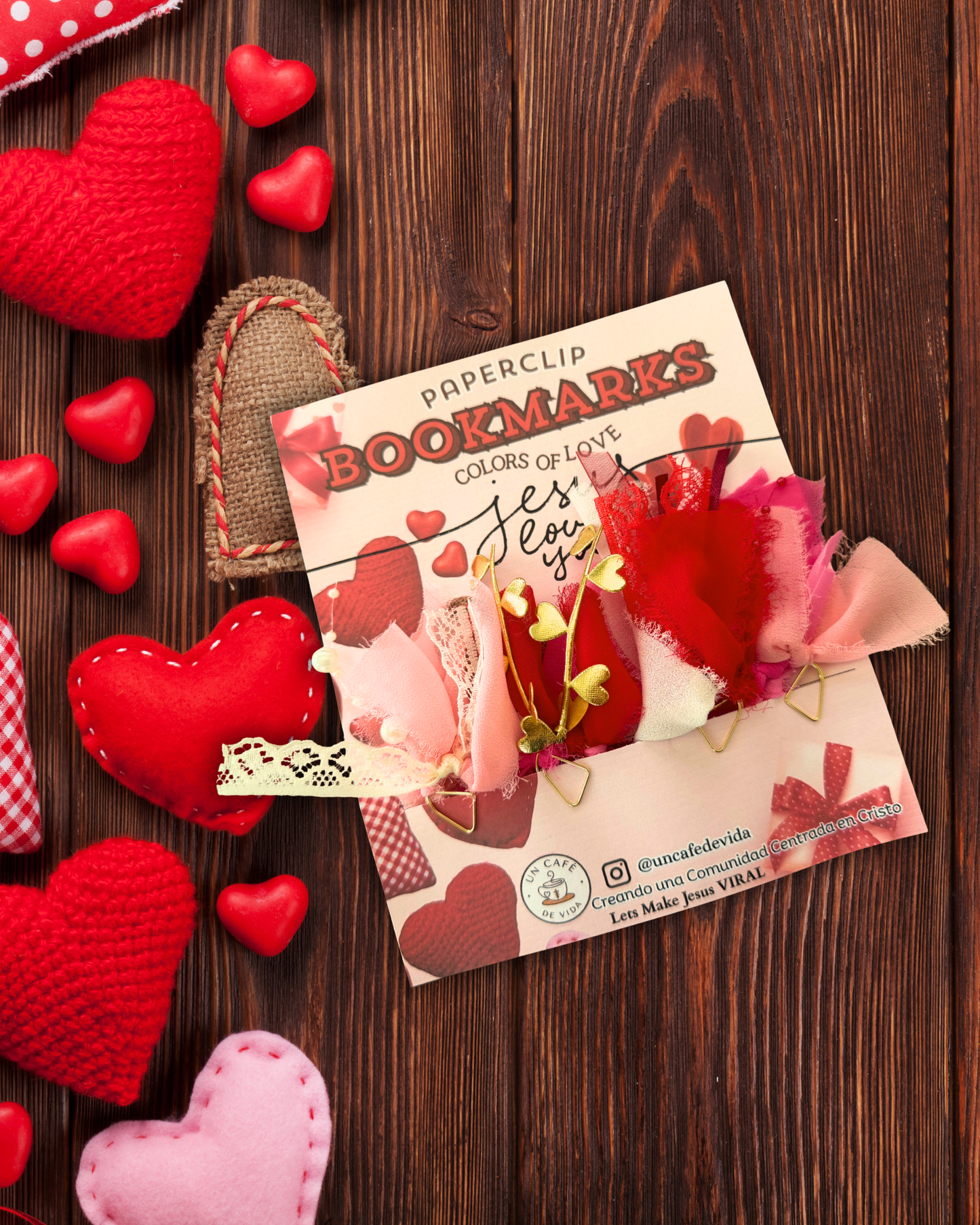 Ribbon Paperclip Bookmarks