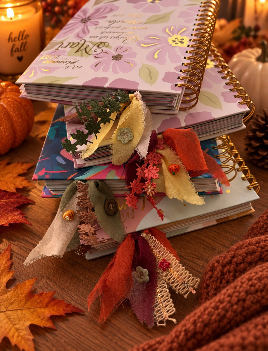 Ribbon Paperclip Bookmarks
