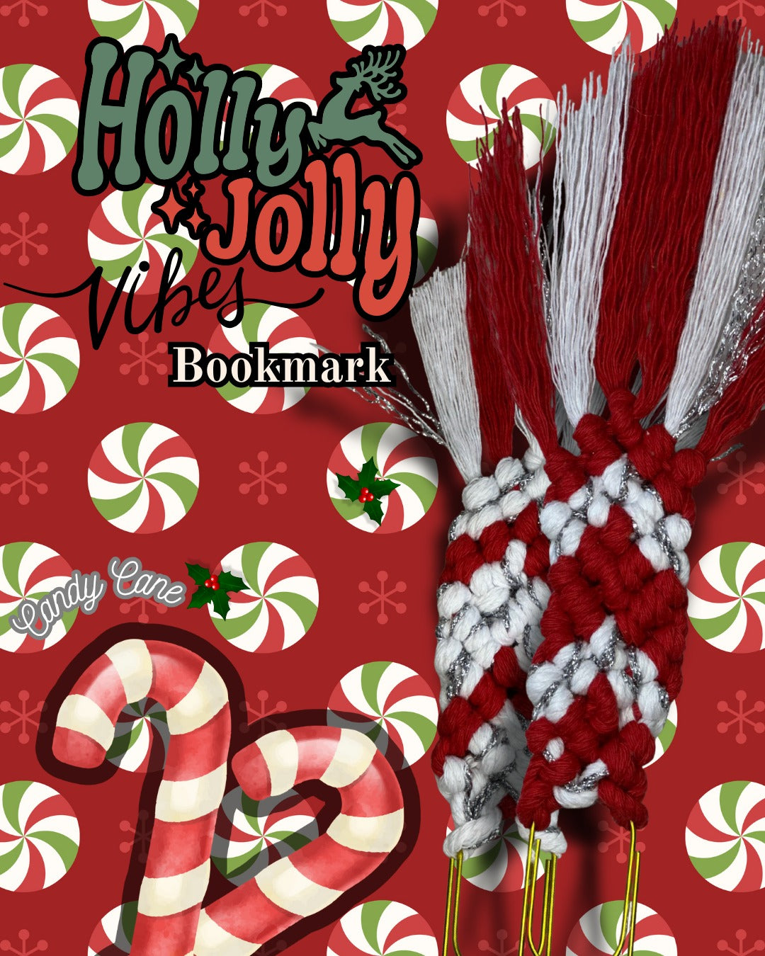 Bookmarks Giant Paperclips Macrame