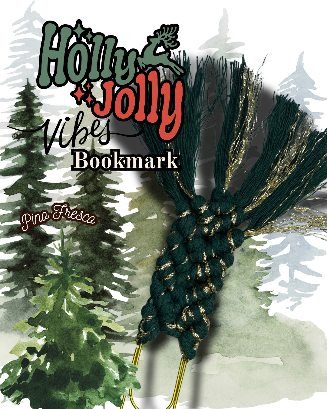 Bookmarks Giant Paperclips Macrame