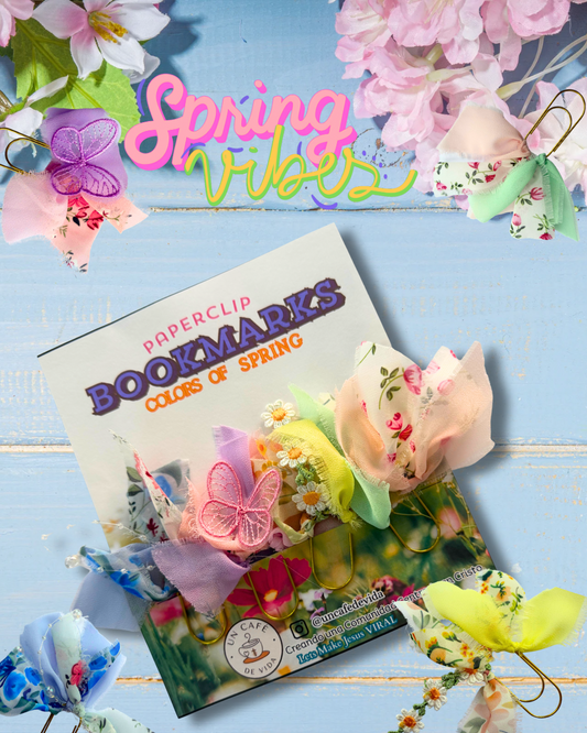Ribbon Paperclip Bookmarks