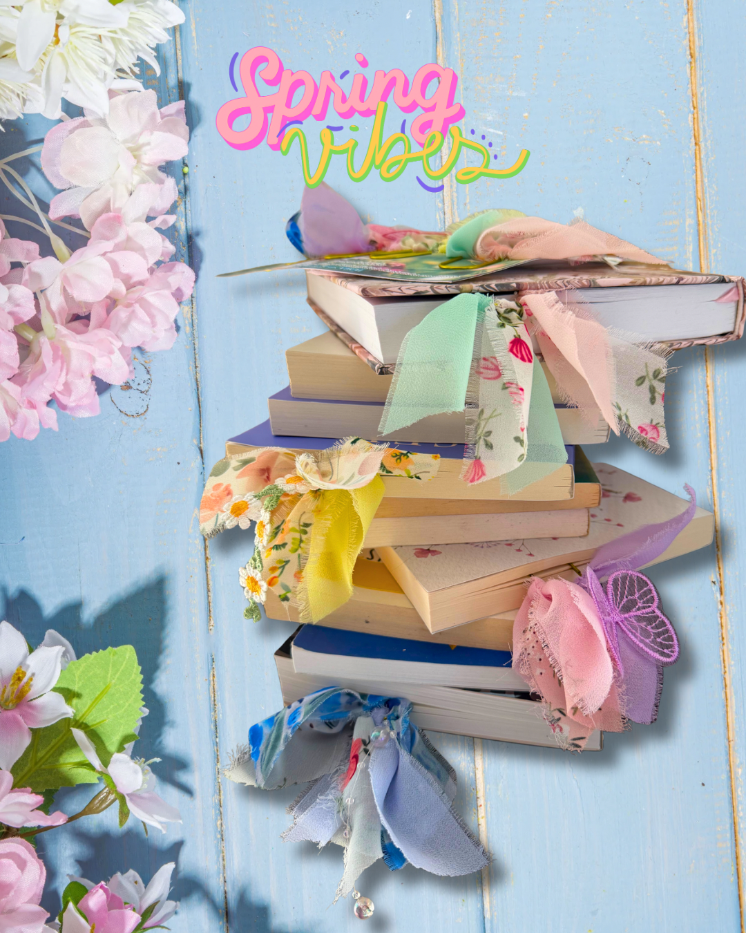 Ribbon Paperclip Bookmarks