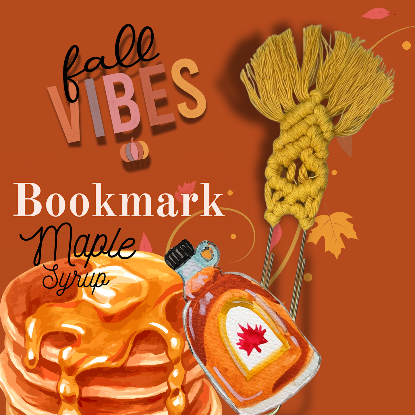 Bookmarks Giant Paperclips Macrame